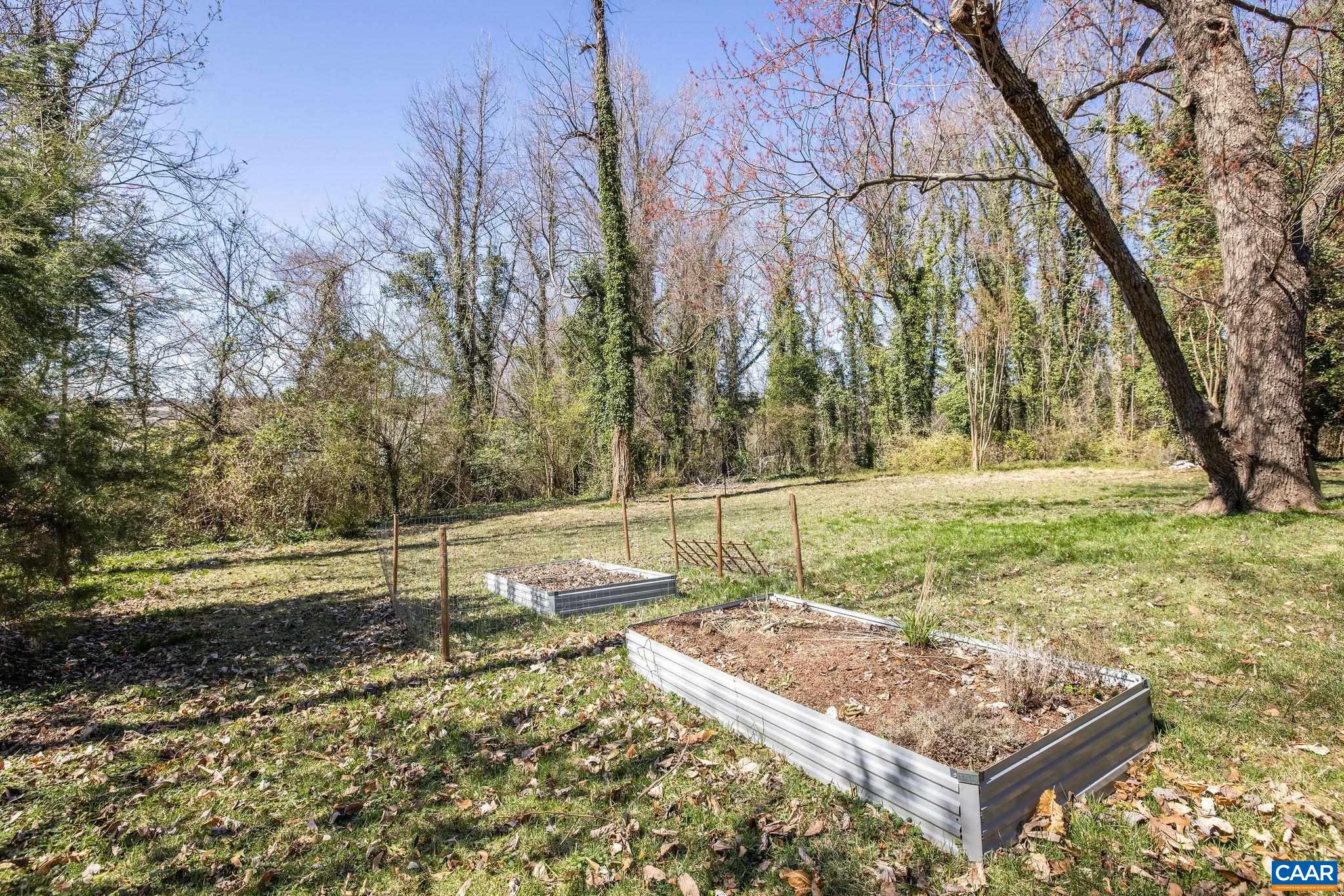 26 University Circle Charlottesville, VA 22903 - Photo 15 of 38 a view of a backyard with large trees