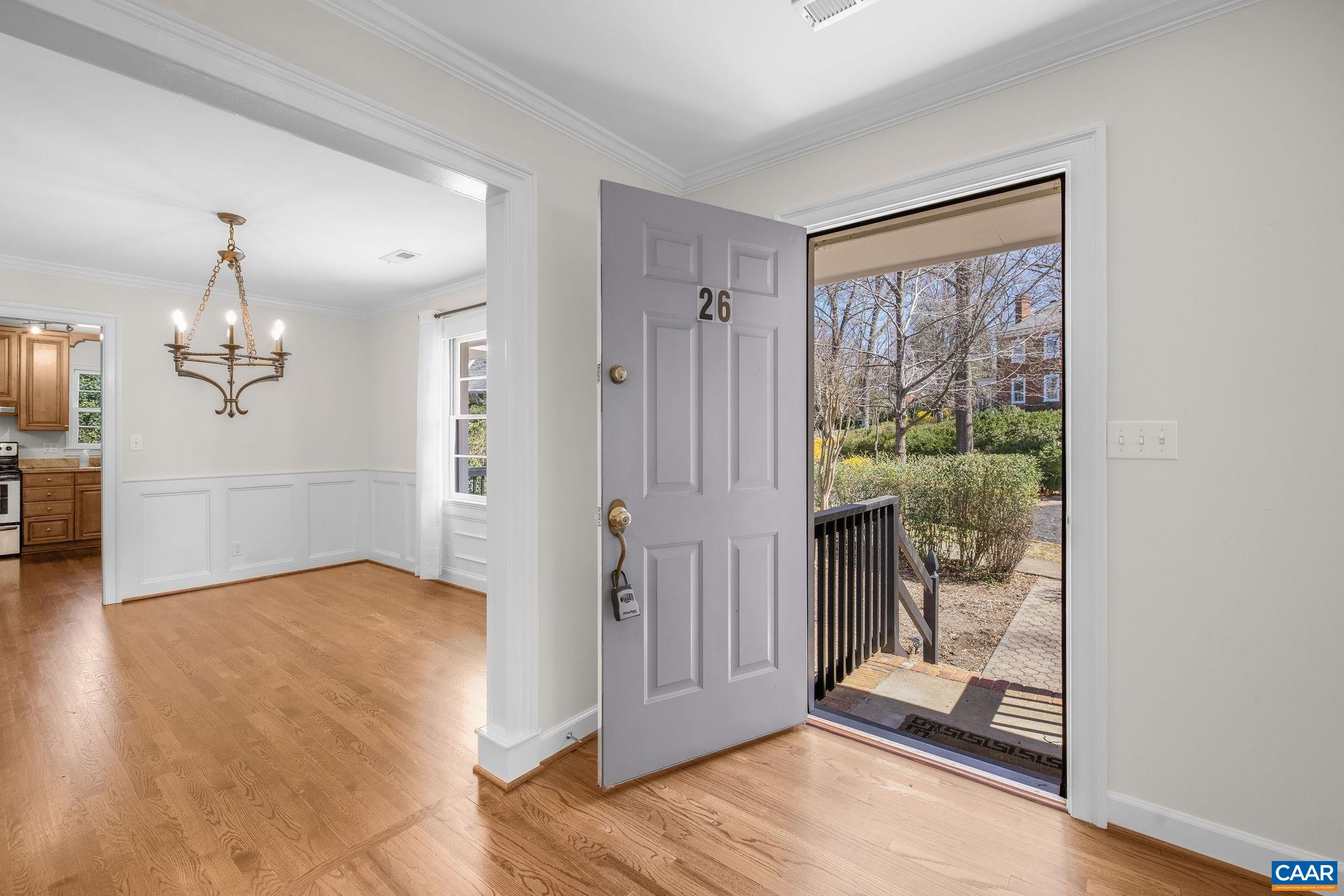 26 University Circle Charlottesville, VA 22903 - Photo 19 of 38 wooden floor in an empty room with a window
