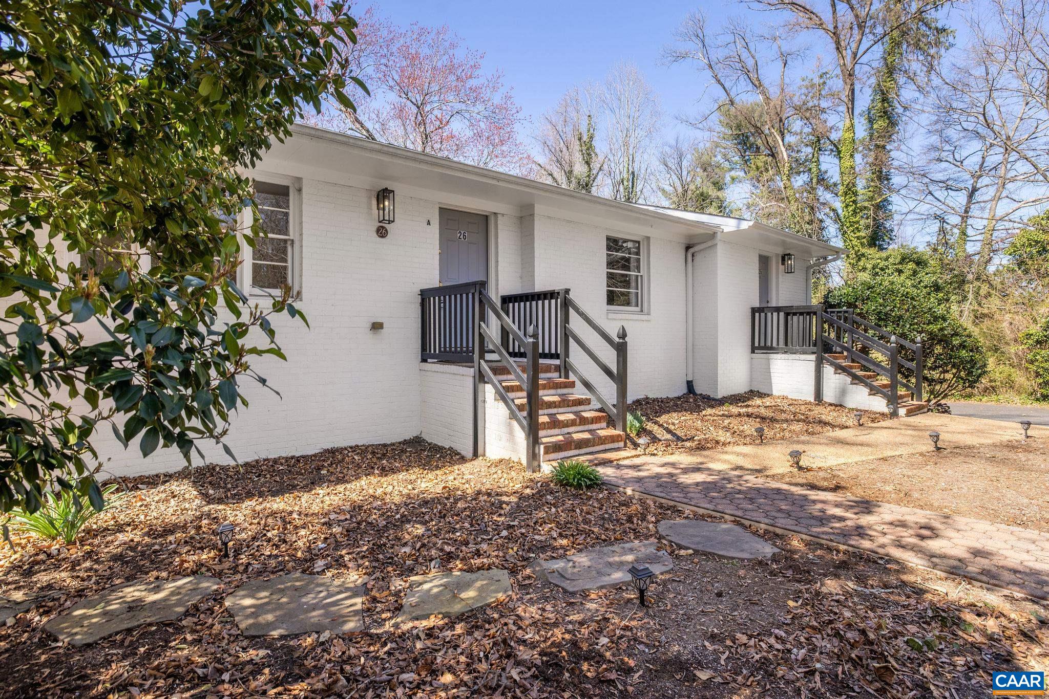 26 University Circle Charlottesville, VA 22903 - Photo 4 of 38 a view of a house with backyard and a tree