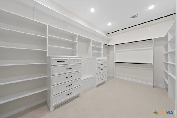 a view of walk in closet