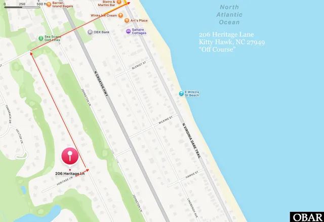 $975,000 | 206 Heritage Lane, Kitty Hawk, NC 27949