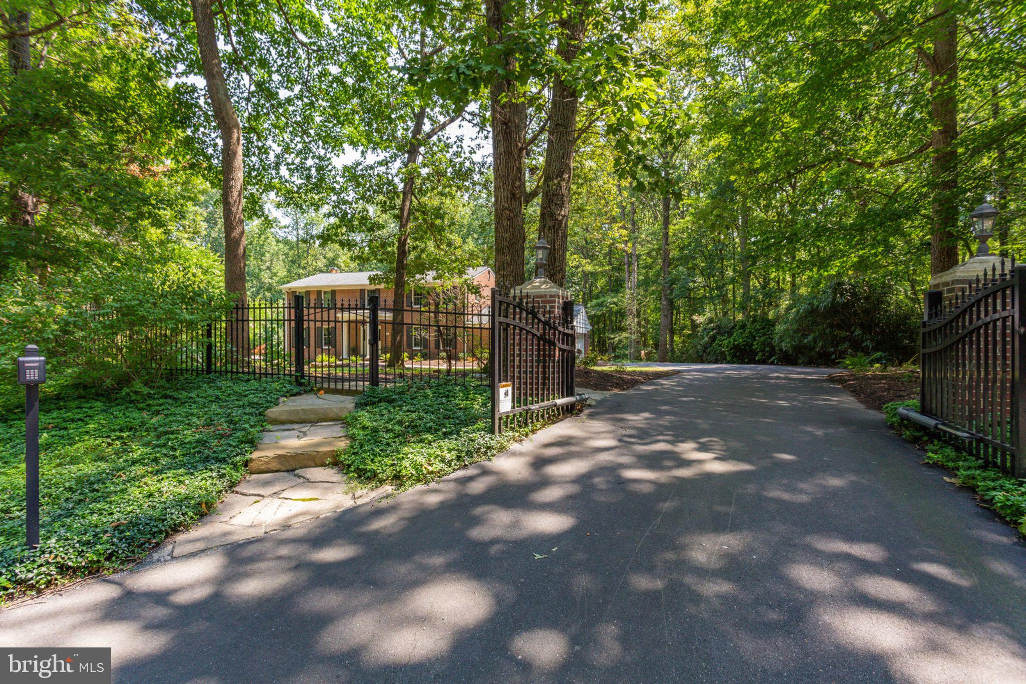 533 Clear Spring Road Great Falls, VA 22066 - Photo 2 of 63 Gated Entry to 5 splendid acres