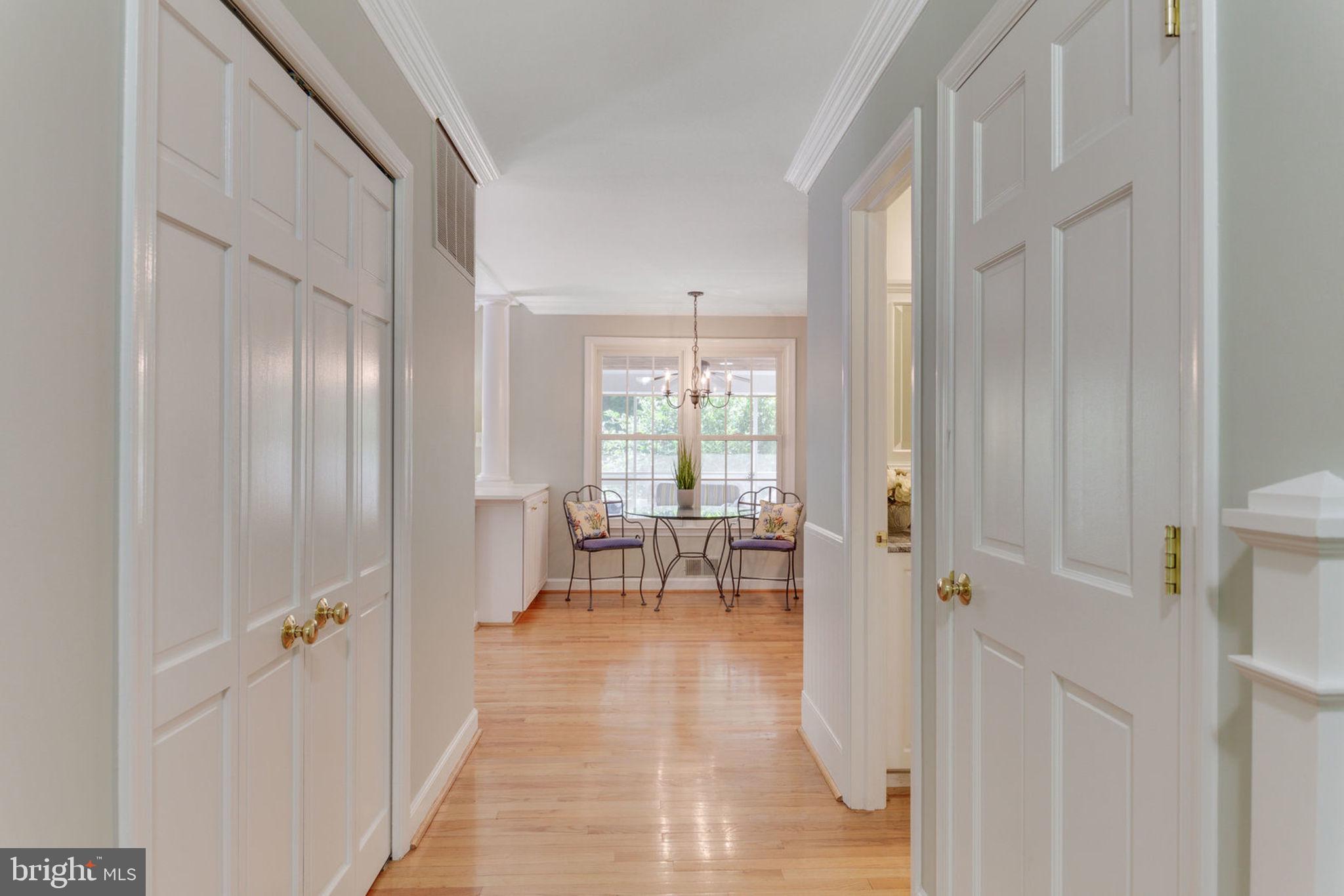 533 Clear Spring Road Great Falls, VA 22066 - Photo 13 of 63 Hallway to the 'heart of the home'