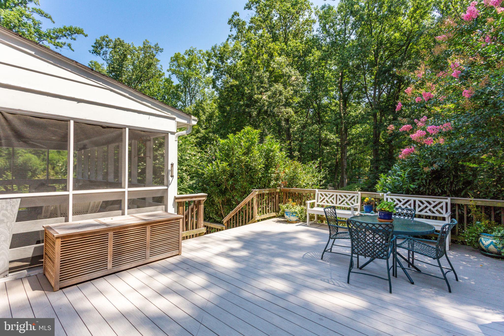 533 Clear Spring Road Great Falls, VA 22066 - Photo 45 of 63 Dine Al Fresco on Trex Deck