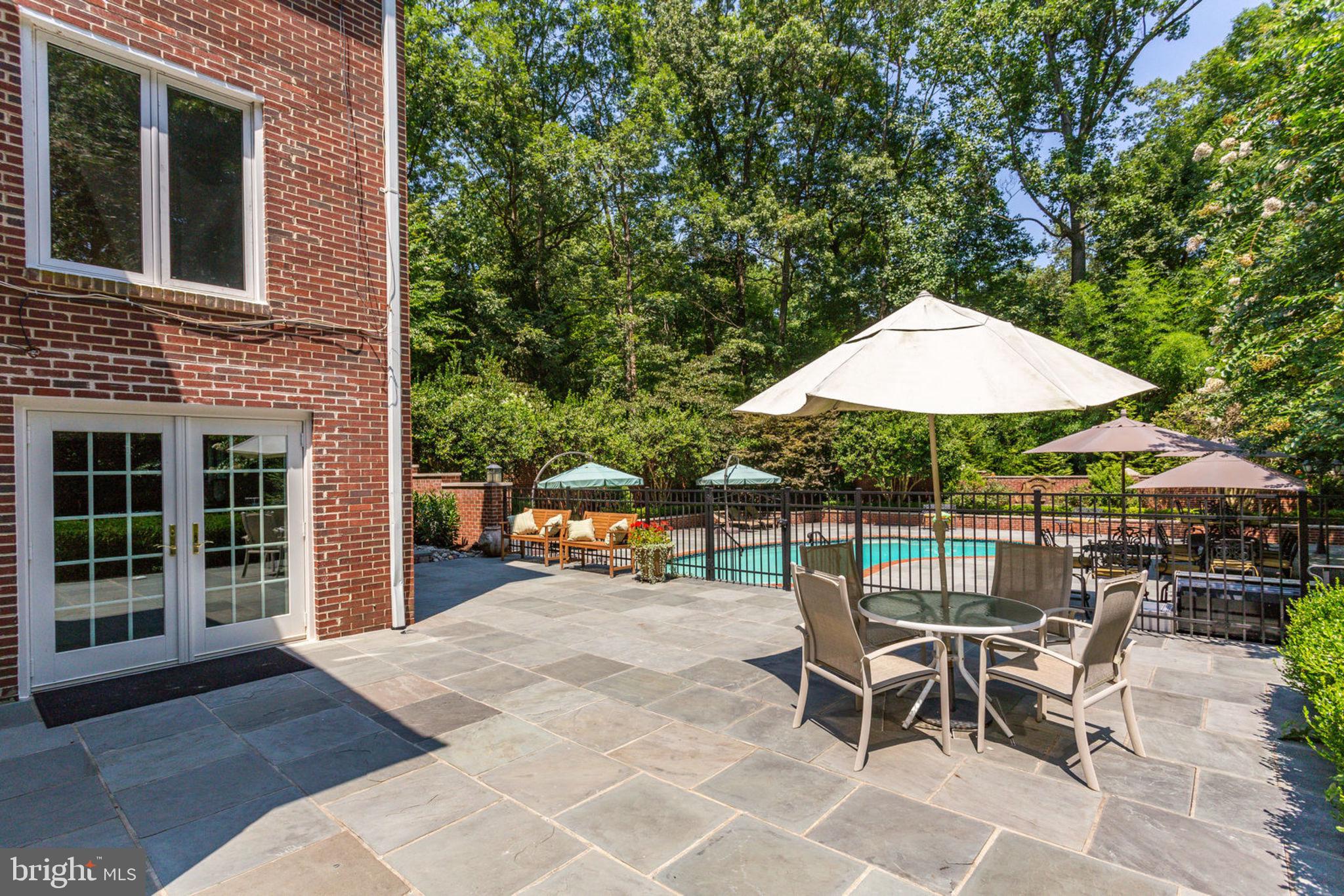 533 Clear Spring Road Great Falls, VA 22066 - Photo 50 of 63 Walk-Out Lower Level to Patio/Pool area