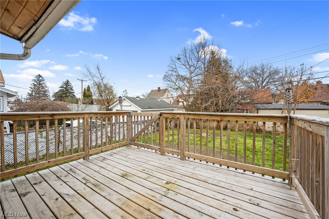 3561 Warren Road Cleveland, OH 44111 - Photo 25 of 28 View of deck