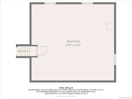 a picture of a bench in a white wall