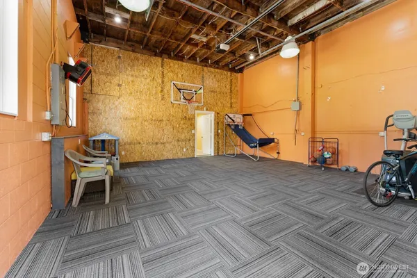 a view of a chairs and table on the terrace