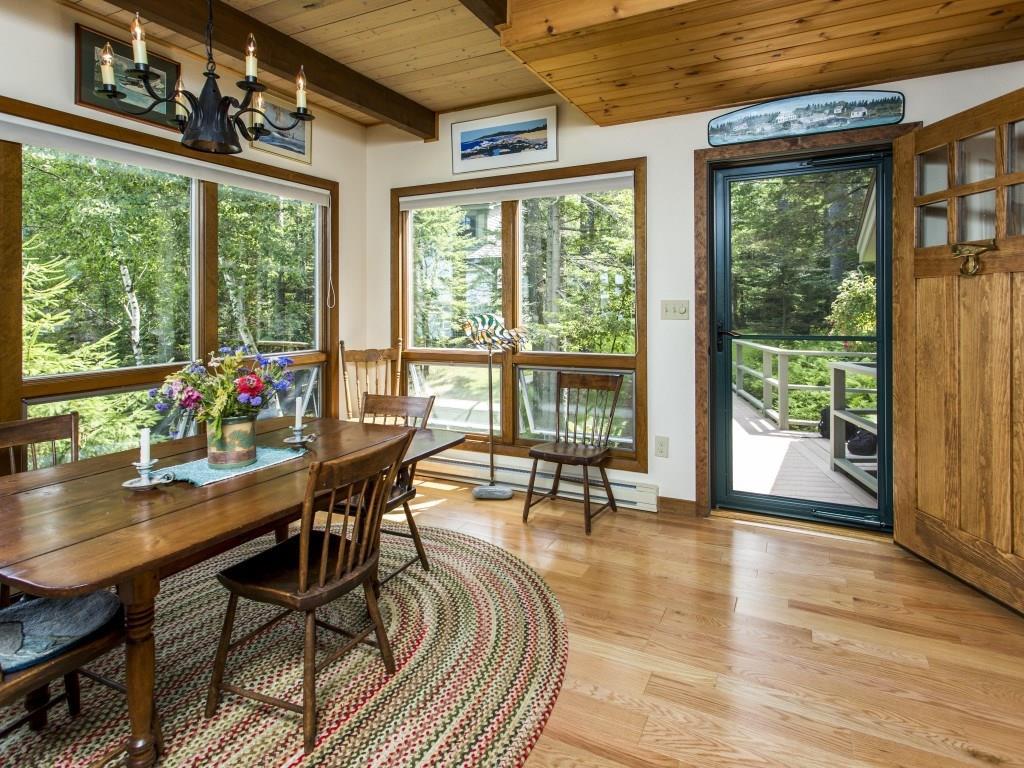 232 Dogfish Head Road Southport, ME 04576 - Photo 6 of 35 Dining room open to living room &...