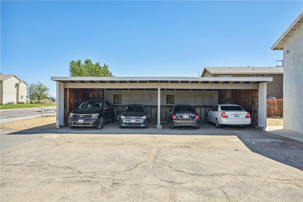 18202 Casaba Road, Unit B Adelanto, CA 92301 - Photo 21 of 32 a view of a car garage