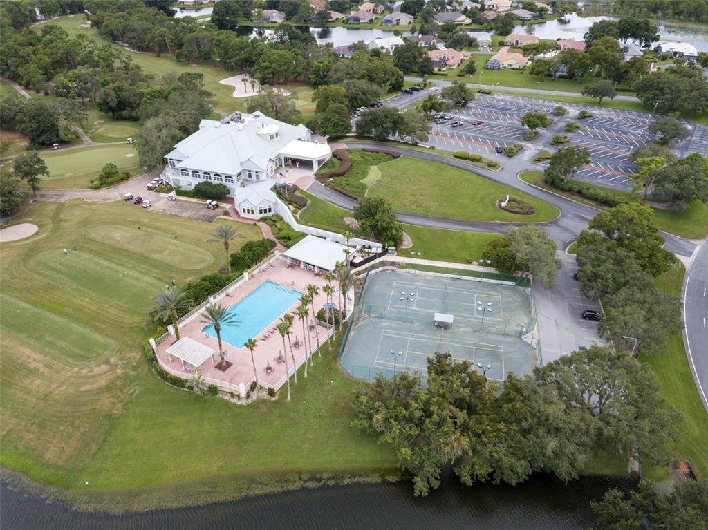 10081 Georgetown Court Weeki Wachee, FL 34613 - Photo 58 of 76 an aerial view of a house with outdoor space
