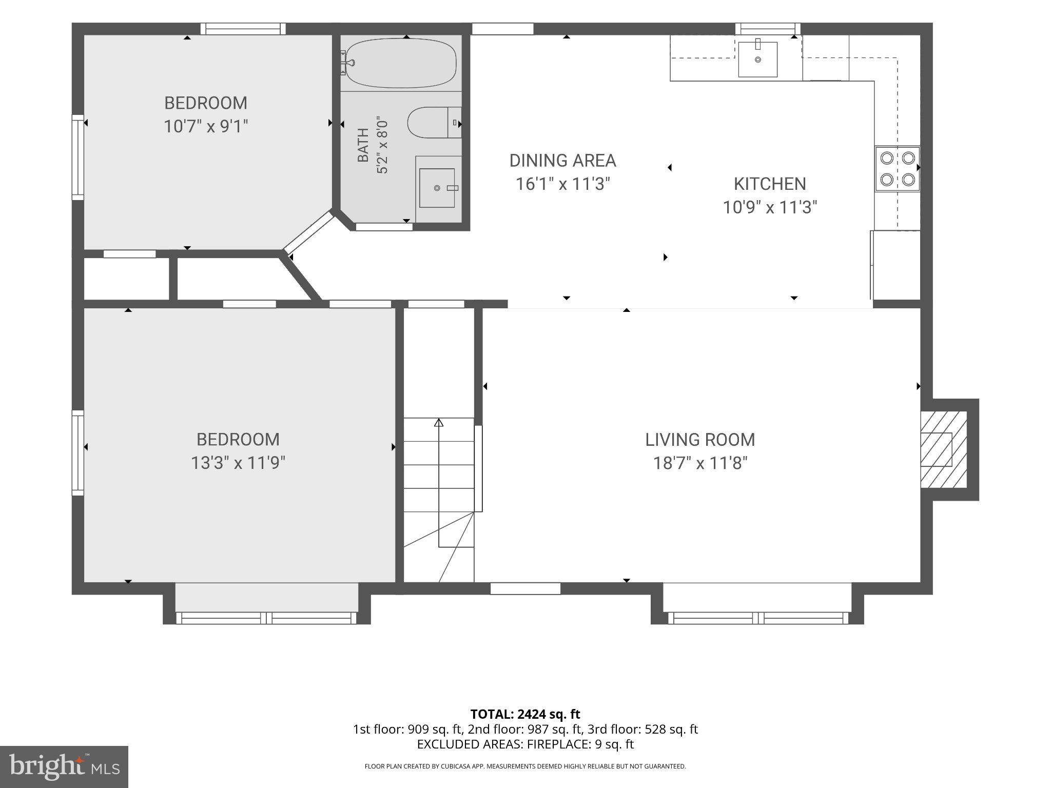 8323 Rolling Road Manassas, VA 20110 - Photo 95 of 97 Spacious floor plan for modern living.