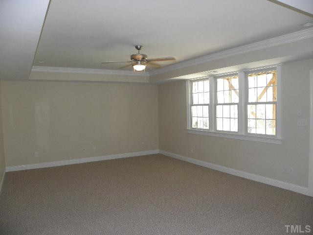 7009 Millstone Ridge Court Raleigh, NC 27614 - Photo 20 of 25 fantastic bonus on the lower level of this home with a daylight basement is perfect for a man cave, teen suite or an in law suite. With a full bath only steps away the plumbing in place for a kitchen, endless in this North Raleigh Home for sale Den/Family/Great Room