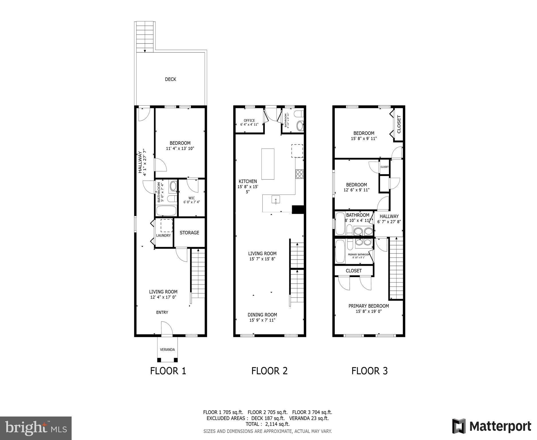 322 56th Street Northeast Washington, DC 20019 - Photo 57 of 57 a picture of a floor plan