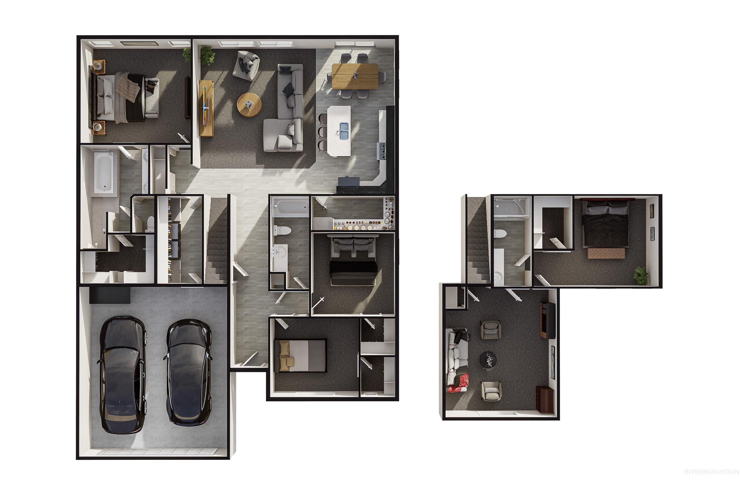 1668 Haystack Emmett, ID 83617 - Photo 32 of 33 Floor plan