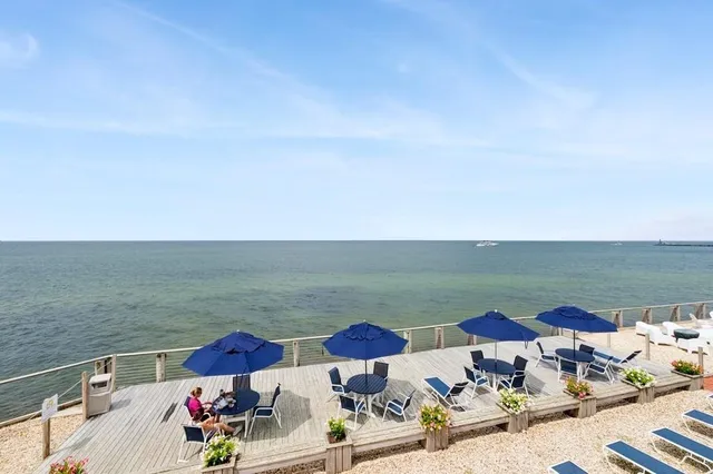 a view of city and ocean