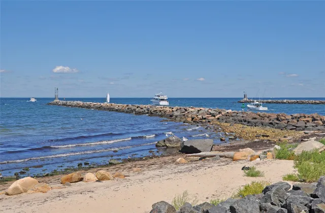 a view of ocean view and beach