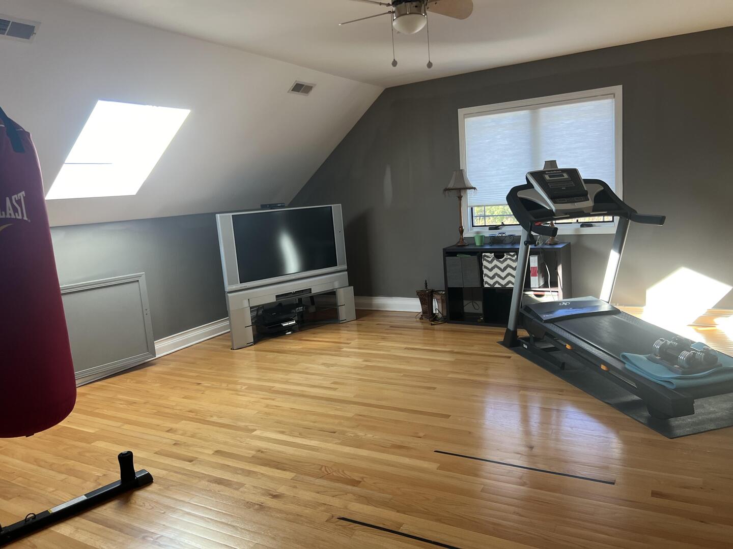 4429 203rd Street Matteson, IL 60443 - Photo 20 of 29 a room with wooden floor and gym equipment