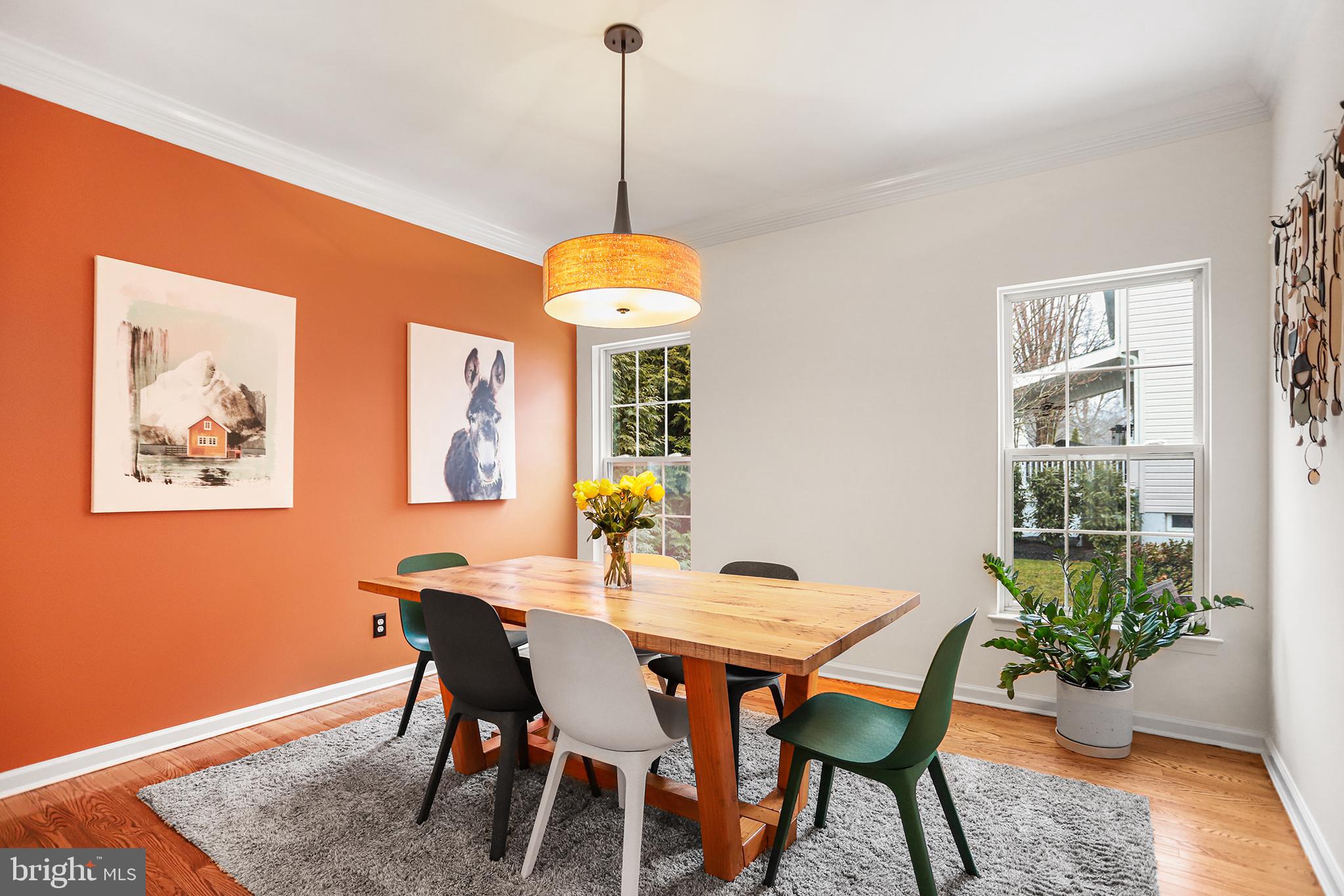 59 Huntingdon Farm Drive Glen Mills, PA 19342 - Photo 5 of 36 Vibrant dining space with warm accents.