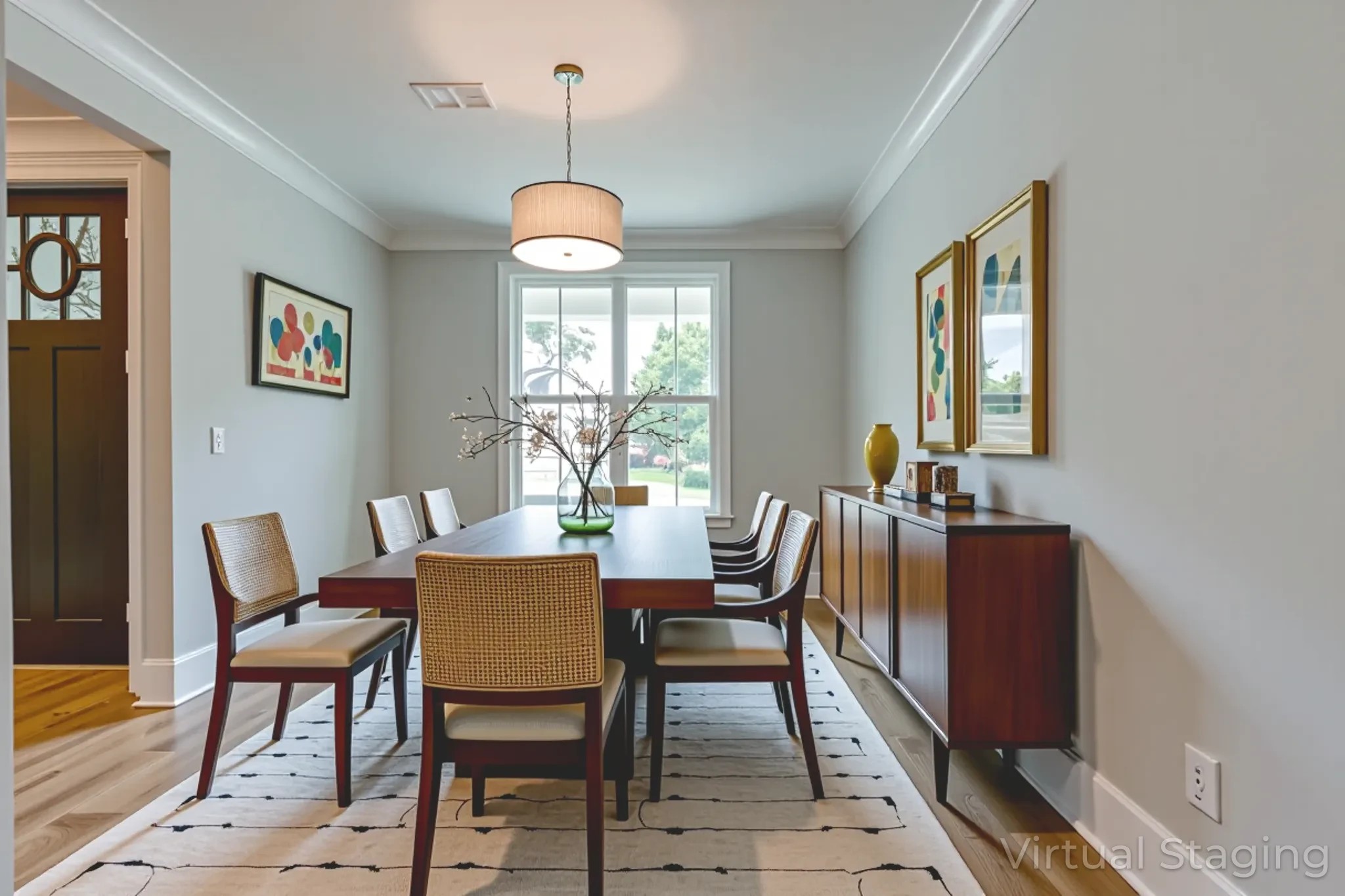 2110 Lequire Lane Spring Hill, TN 37174 - Photo 23 of 76 a view of a dining room with furniture window and outside view