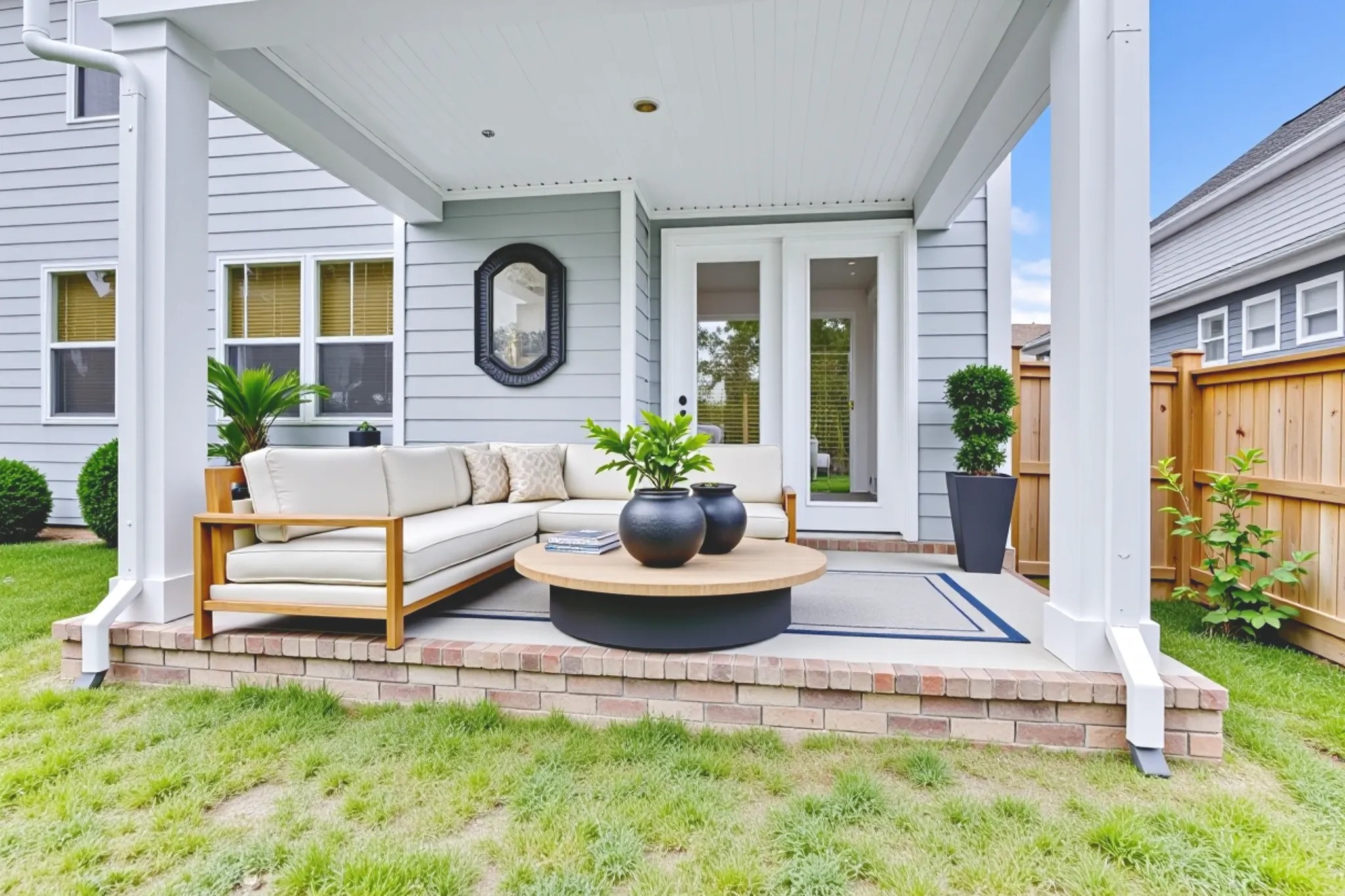 2110 Lequire Lane Spring Hill, TN 37174 - Photo 56 of 76 a front view of house with a garden and patio