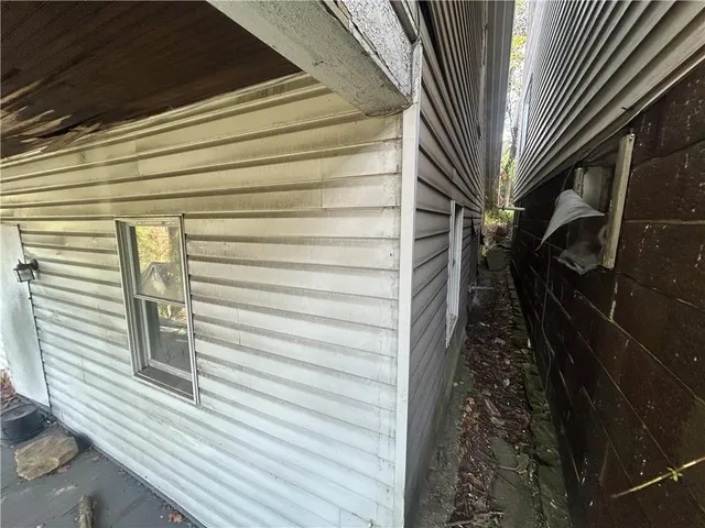 a view of a house with a door