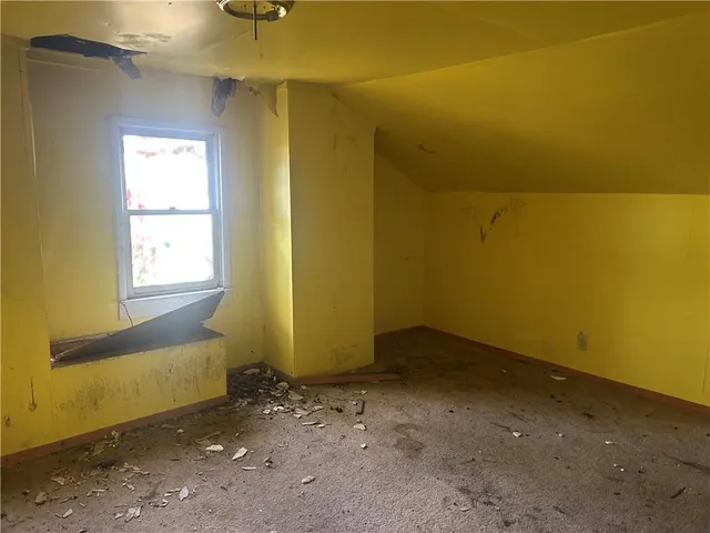 a view of a room with window