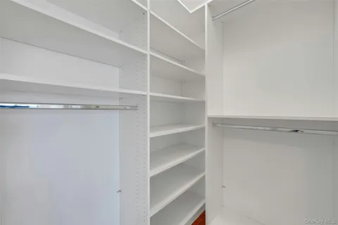 a view of a room with an empty space