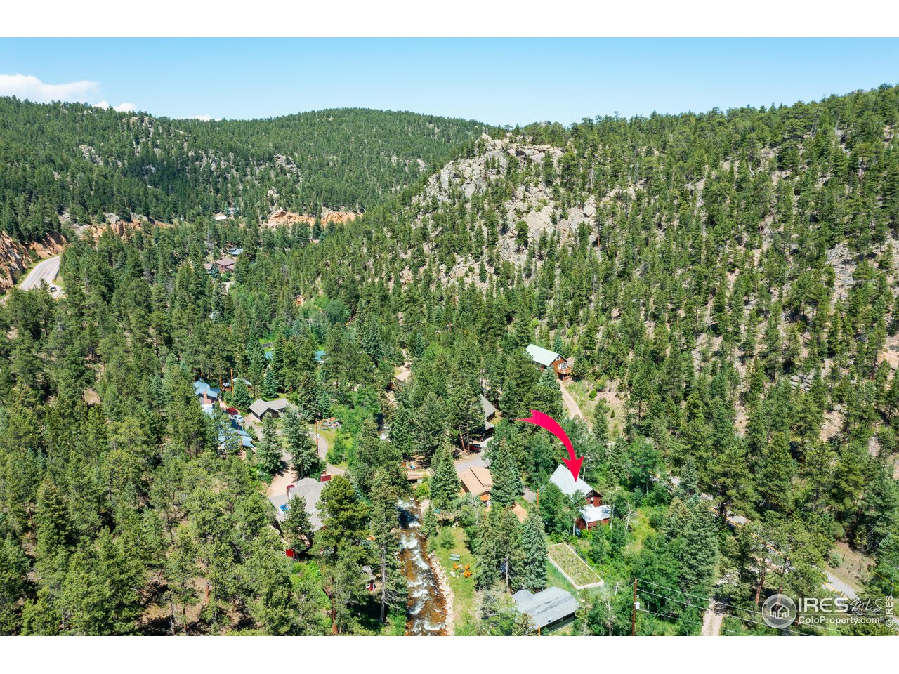 702 Riverside Drive Lyons, CO 80540 - Photo 18 of 19 a view of outdoor space and city view