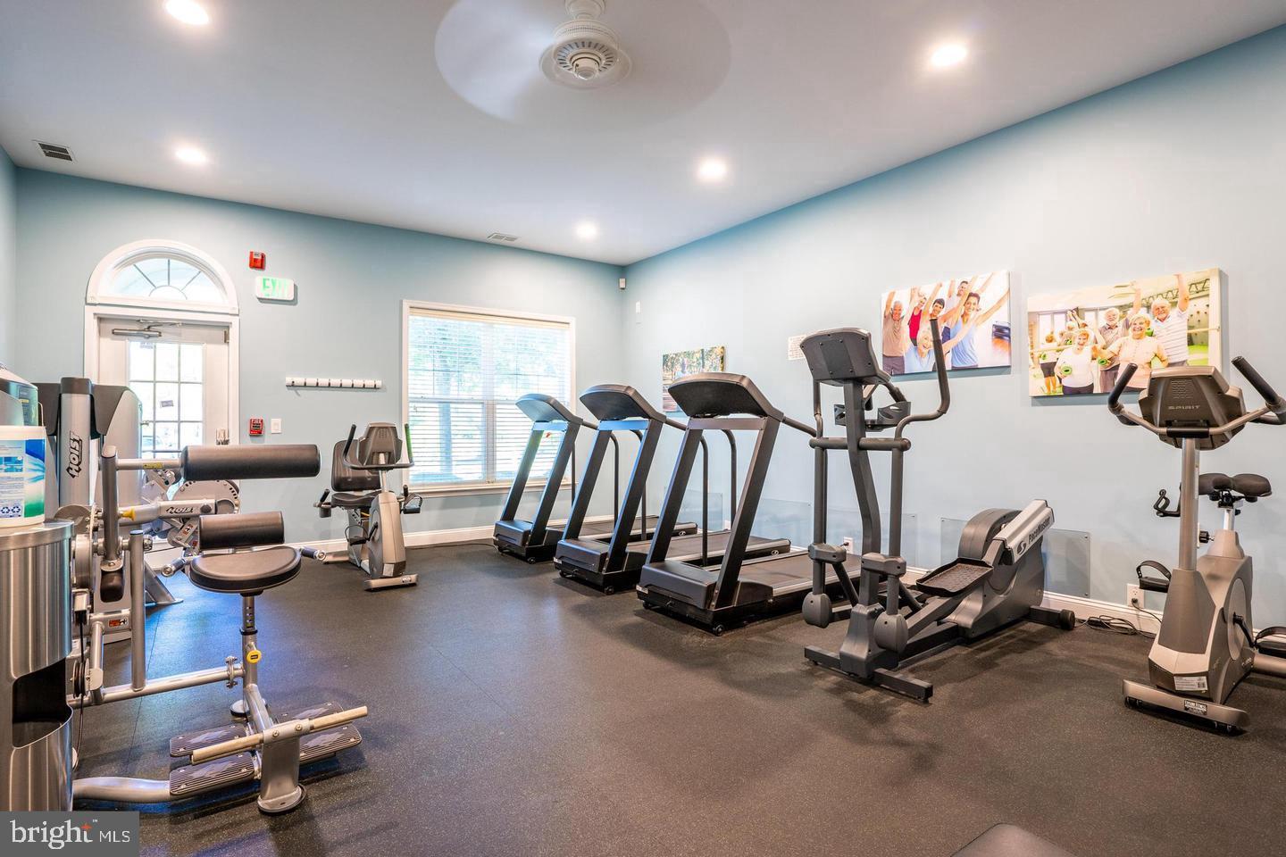 44 Mitchell Court Marlton, NJ 08053 - Photo 38 of 46 a view of a room with gym equipment