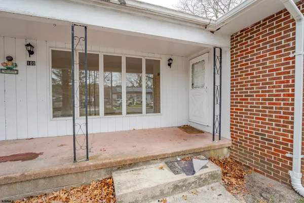 a view of a house with a door