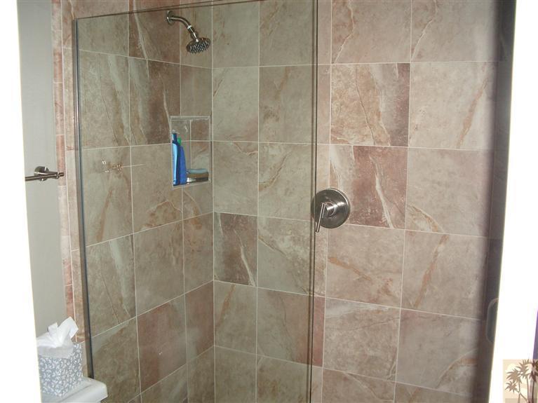 1717 East Sonora Road Palm Springs, CA 92264 - Photo 15 of 25 a bathroom with a shower