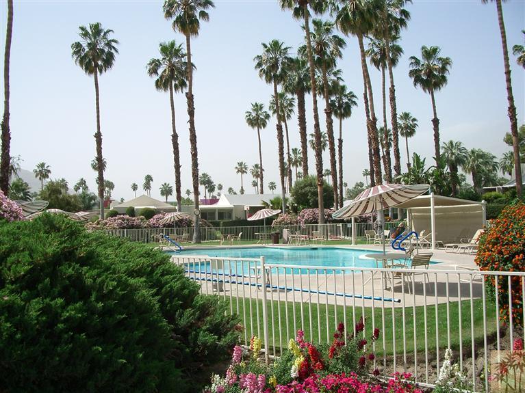 1717 East Sonora Road Palm Springs, CA 92264 - Photo 22 of 25 a view of outdoor space and swimming pool