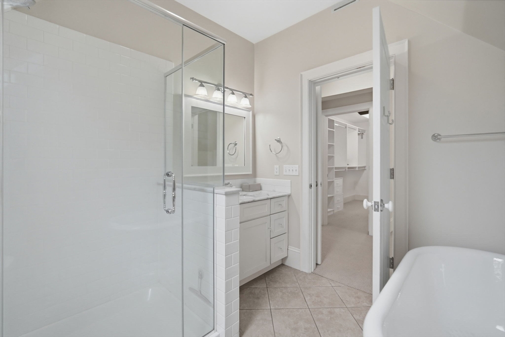 151 Amity Street, Unit 2 Amherst, MA 01002 - Photo 29 of 42 a bathroom with a shower and a sink