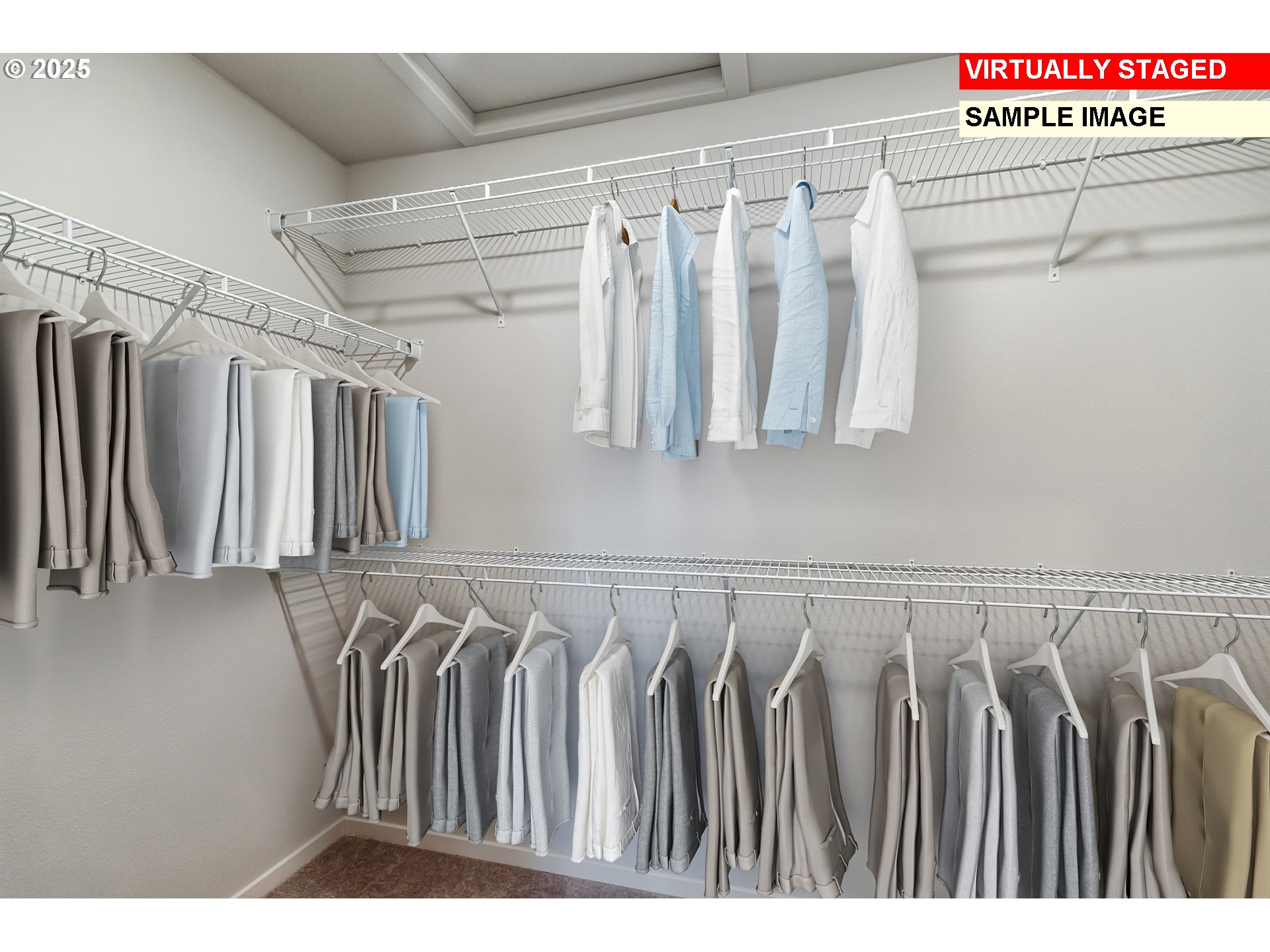 714 Merriott Lane Woodburn, OR 97071 - Photo 10 of 26 a view of a room with racks on the wall