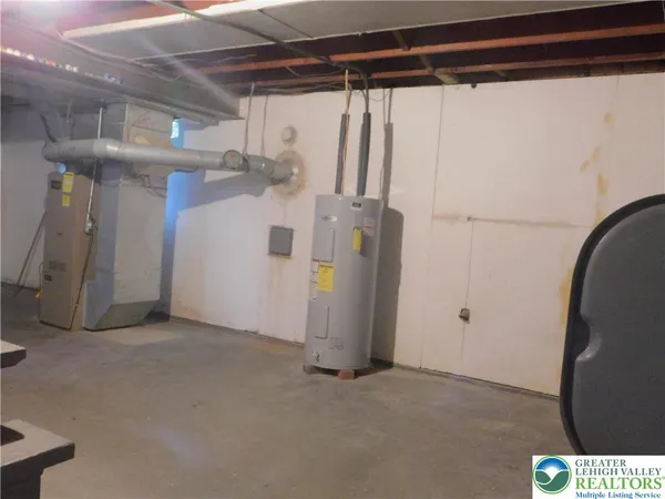 a view of storage and utility room