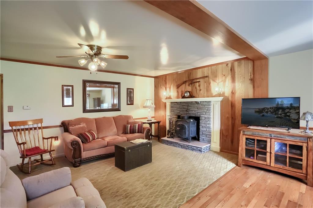 2721 Ridge Rd Extension Economy, PA 15005 - Photo 6 of 25 a living room with furniture and a fireplace