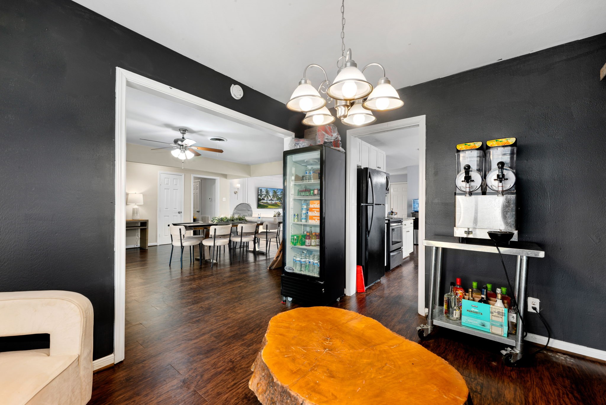 6019 Cartagena Street Houston, TX 77035 - Photo 12 of 29 a view of a dining room with furniture and wooden floor