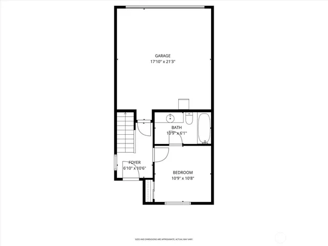 a picture of a bench in a wall