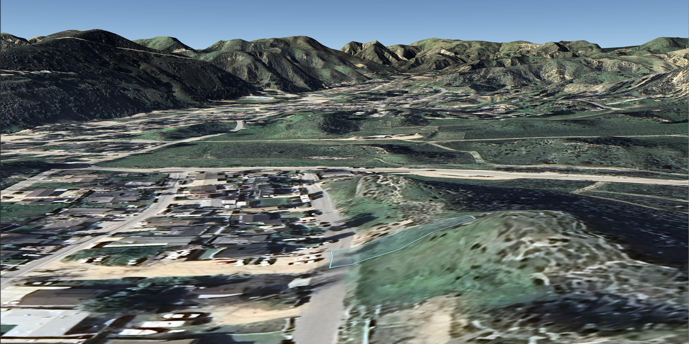 Silver Street Val Verde, CA 91384 - Photo 11 of 14 a view of a back yard of a house