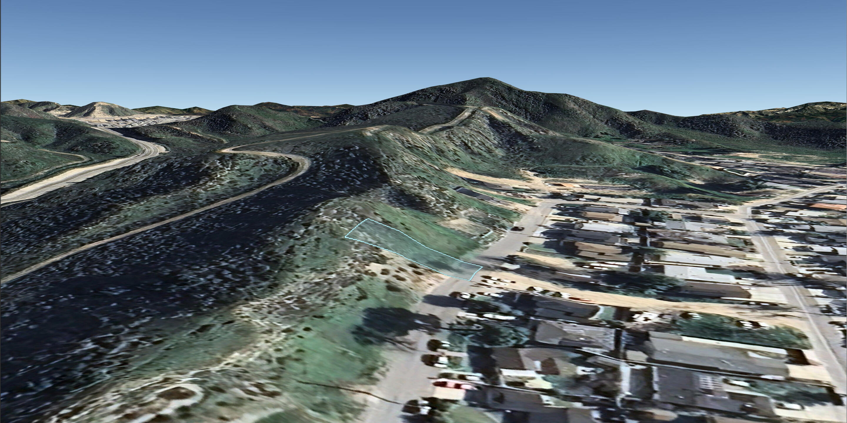 Silver Street Val Verde, CA 91384 - Photo 13 of 14 a view of a house with a mountain