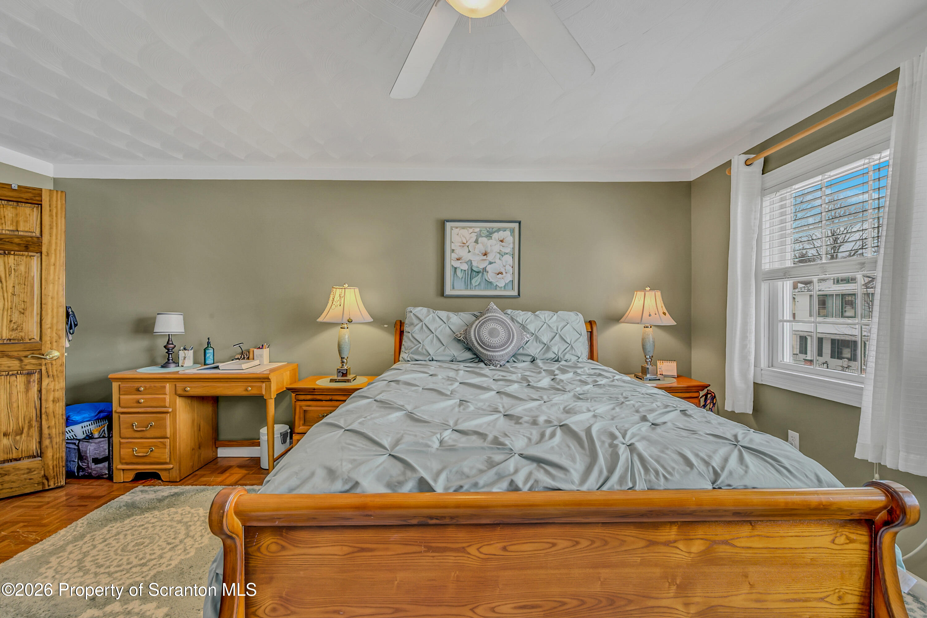 1803 Academy Street Scranton, PA 18504 - Photo 37 of 47 a bedroom with a bed and window