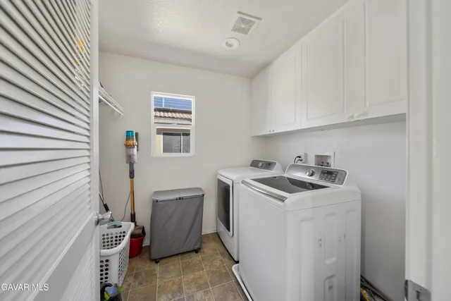 a room with storage and utility