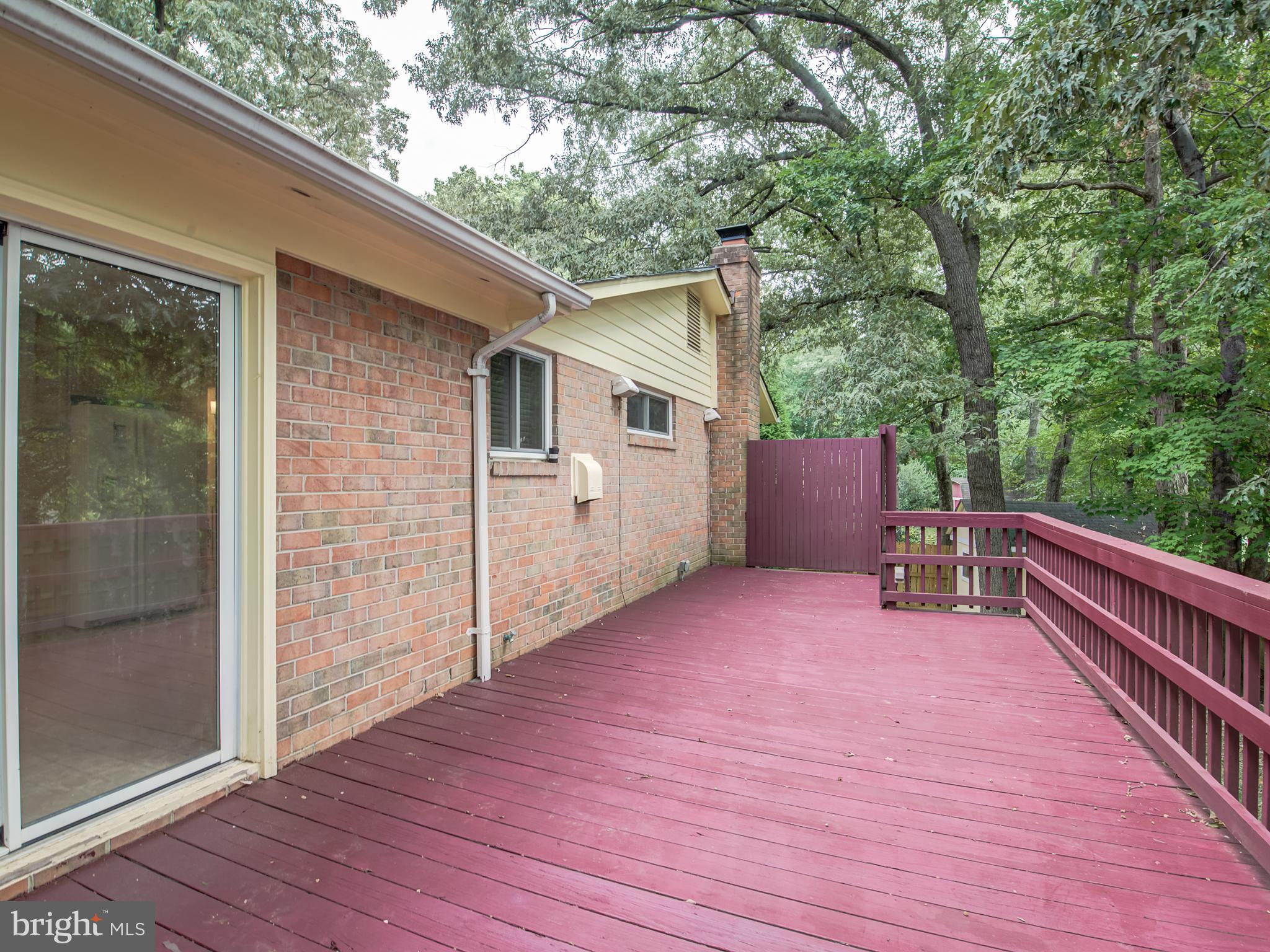 6807 Quebec Court Springfield, VA 22152 - Photo 55 of 59 Large deck reinforced to accomodate a spa