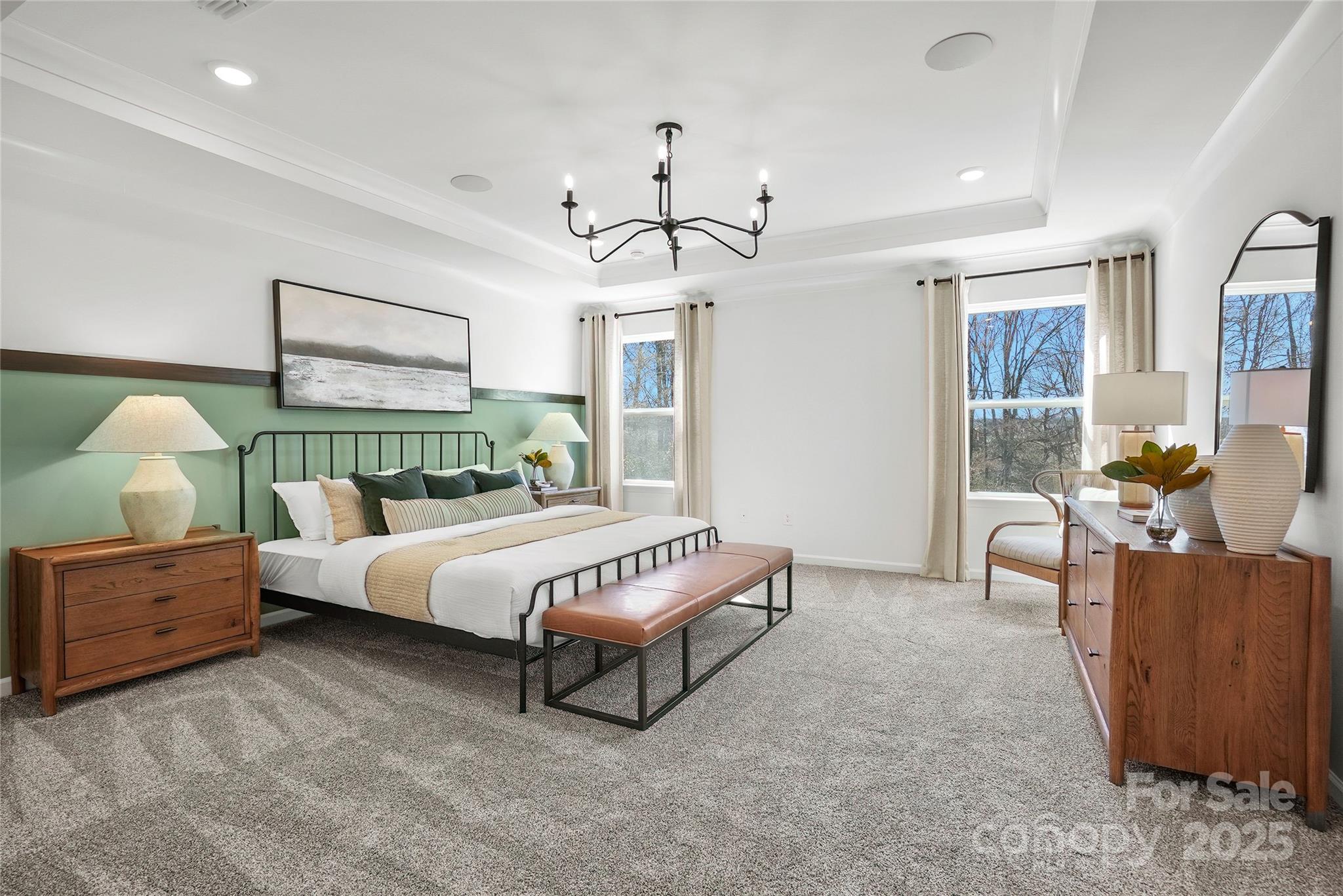 2213 Dickson Court, Unit 52 Monroe, NC 28110 - Photo 36 of 48 a bedroom with a bed and wooden floor