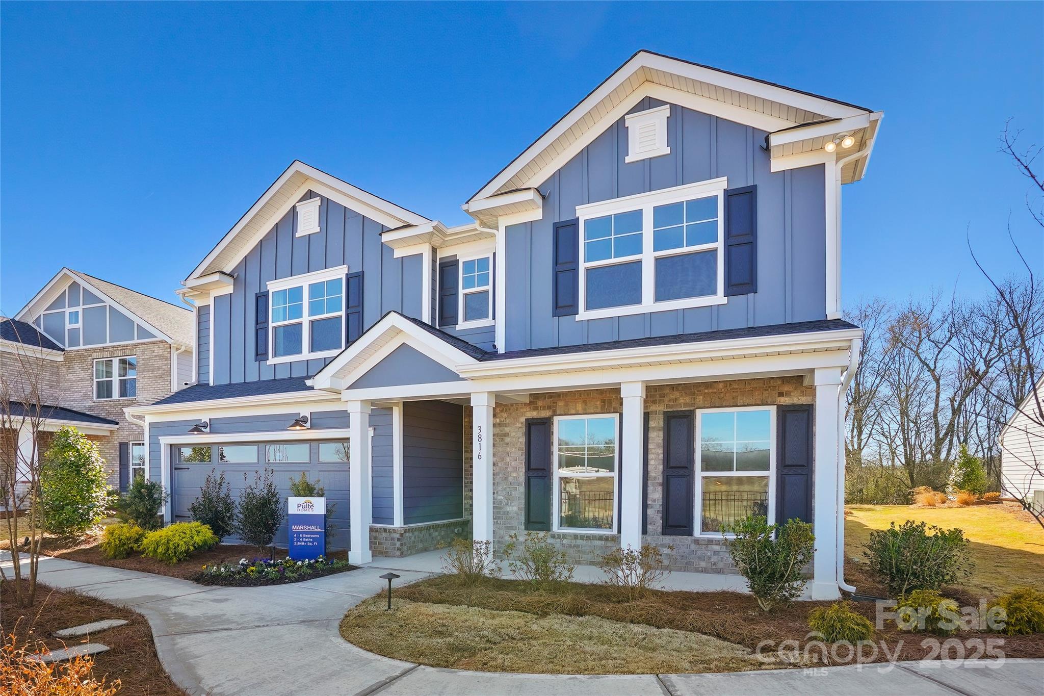 2213 Dickson Court, Unit 52 Monroe, NC 28110 - Photo 47 of 48 a front view of a house with garden
