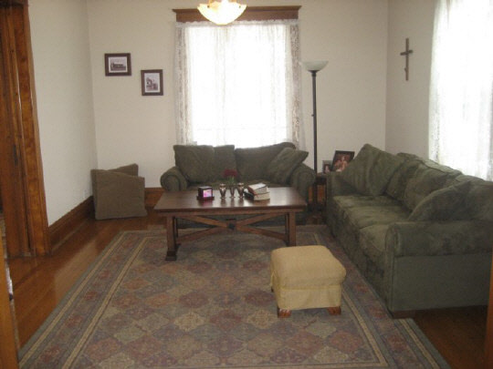 804 8th Street Rochelle, IL 61068 - Photo 6 of 6 a living room with furniture and a large window