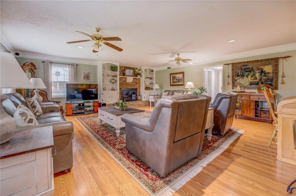 740 Smyrna Road Southwest Conyers, GA 30094 - Photo 19 of 50 a living room with furniture and a large window