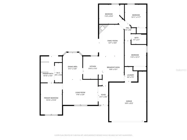a picture of a floor plan