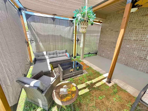 a view of an wooden floor